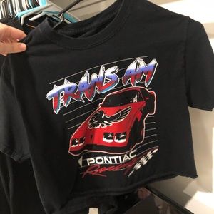 Cropped Trans-am Tee